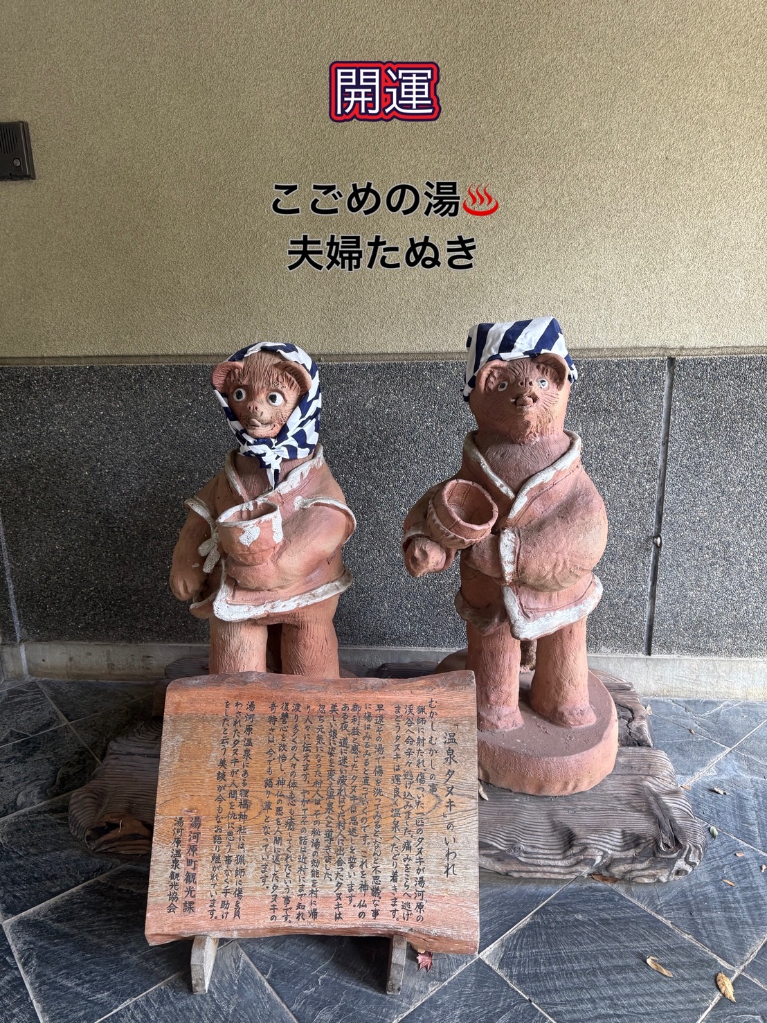 湯河原癒し旅「たぬき」